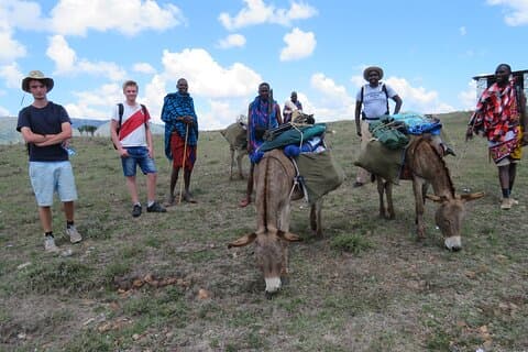 6 dage og 5 nætter med camping og gåture i Masai Mara Loita-skoven