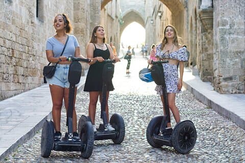 Rhodes: Explore the New and Medieval city on a Segway - 3 hours