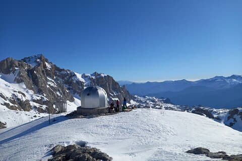 Privé sneeuwschoenroute naar Cabaña Verónica in de Picos de Europa