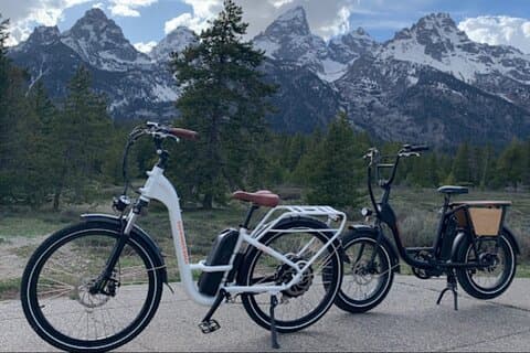 Door2Door E-Bike delivery-Ride the most scenic routes in Jackson Hole and GTNP.