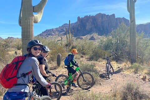 3 Hour Sonoran Desert Private Guided Mountain Bike Tour