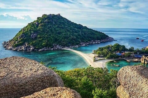 5 øyer heldagstur rundt Koh Tao og Koh Nangyuan