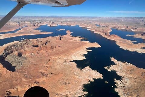 Carta panoramica del Parco nazionale Lake Powell & Canyonlands