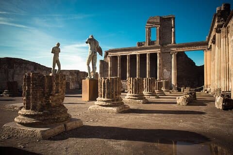 Pompeya con cata de vinos y almuerzo desde Nápoles