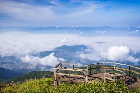Doi Inthanon nasjonalpark og Kew Mae Pan Nature Trail Heldagstur