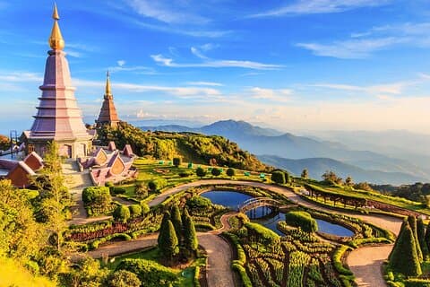 Excursión de un día al Parque Nacional Doi Inthanon, cascada y Royal Project desde Chiang Mai