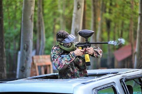 Vanuit Krakau: privé-ervaring Gródek Paintball