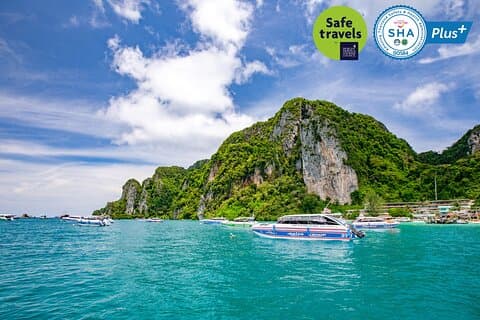 Excursión de buceo a la bahía de Phi Phi Maya y la isla de Khai desde Phuket