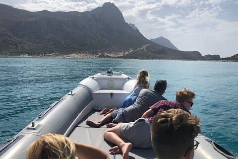 Heldags privat Seitan Limani båttur från Chania