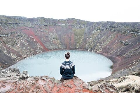 Excursion en minibus Golden Circle et Kerid avec transferts Blue Lagoon