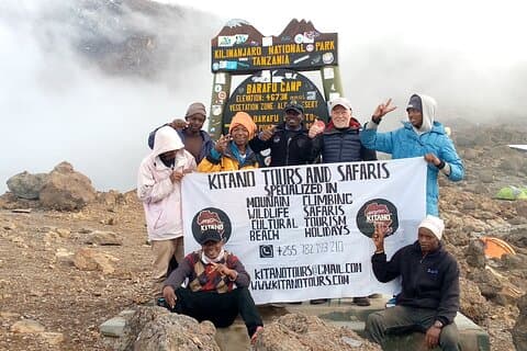 5 - Day Marangu Route Group slutter sig til Kilimanjaro vandreture 2025, 2026