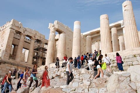 Billet d'entrée Acropole et Parthénon avec visites audio SG en option