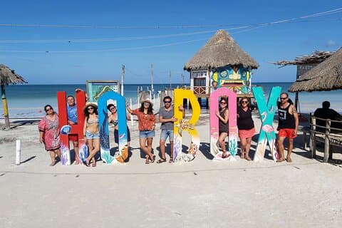 Holbox Ferry-strender: Punta Mosquitos & Cocos fra Cancun