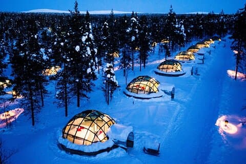 Privat guidet tur fra Rovaniemi til Kakslauttanen