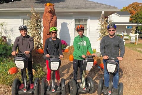 Fish Creek Town kortere Segway tur med privat tur mulighed