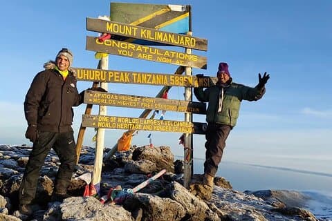 5-tägige Besteigung des Kilimandscharo über die Marangu-Route