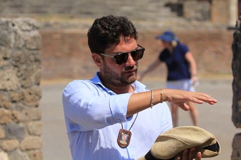 Visita a Pompeya y entrada incluida en grupo pequeño