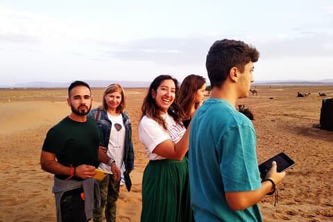 Private Desert Tour and Visit to Nomadic Families