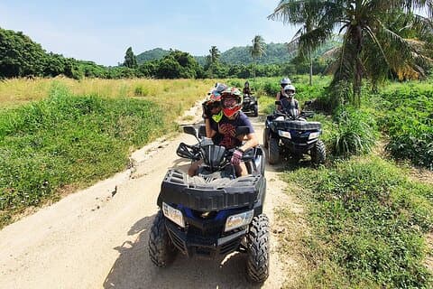 2-stündige ATV-Fahrt auf dem ultimativen Offroad-Hügel in Pattaya