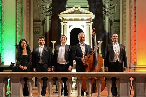 De tre tenorene på konsert Nessun Dorma
