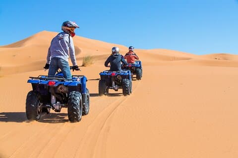 1-Hour Quad Crossing the Dunes of Merzouga in the Sahara