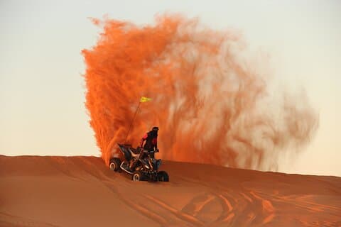 Red Dunes Quad Bike Safari, Sand surf, Camels and BBQ