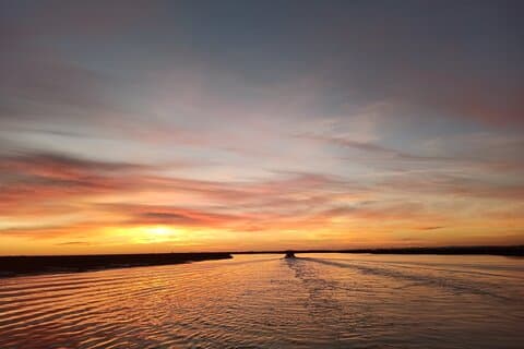 Ria Formosa Sunset 1 hour Boat Trip in Faro