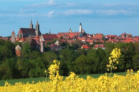 Romantic Road Day Ticket from Frankfurt/Main to Rothenburg incl. Wine tasting
