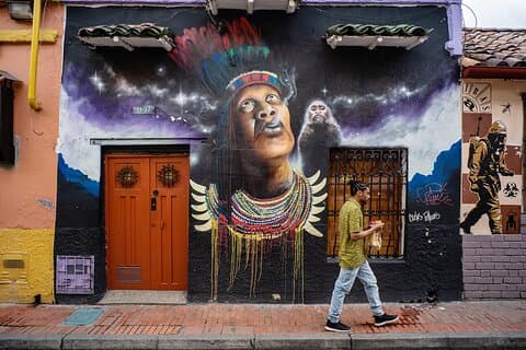 La Candelaria Graffiti-tour