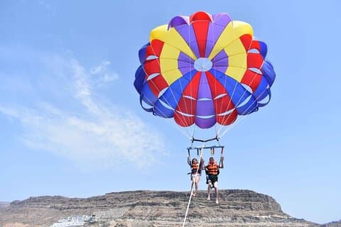 Parasail a Taurito Mogán o Playa del Inglés