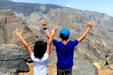 Ganztägige private Tour nach Nizwa und Jebel Shams von Muscat