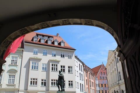 München til Augsburg privat utflukt med offentlig transport