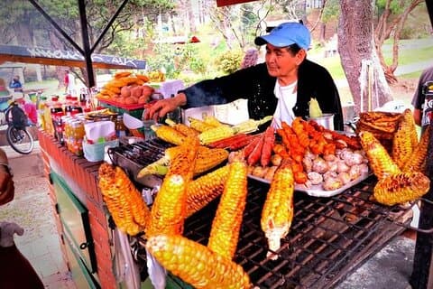 Private Street Food Tour in Candelaria Bogota