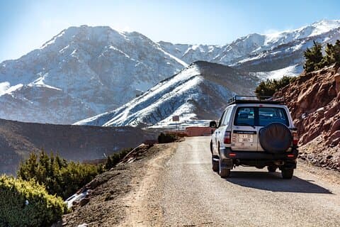 Heldags berberlandsbyer og Atlasbjergene 4x4 eventyr