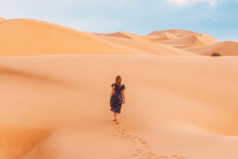 Excursion de 2 jours dans le désert du Sahara à Merzouga au départ de Ouarzazate.