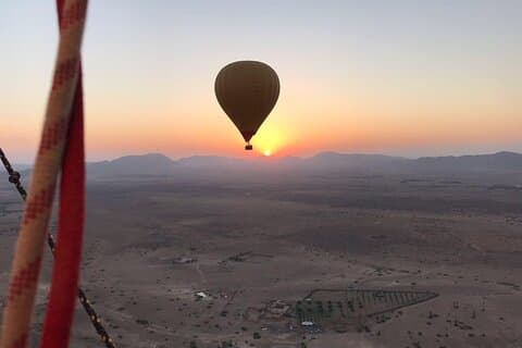 Ballonvaart met Berbers ontbijt en kameelrit