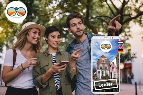 Trilha da cidade autoguiada - Jola's Schnipseljagd Leiden Tour