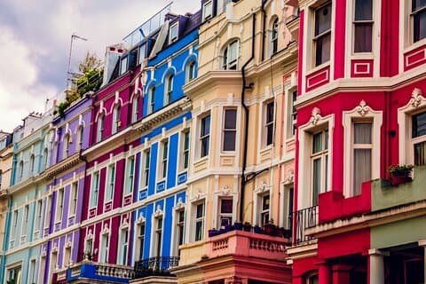 Romântico Notting Hill: Autoguiada de História de Amor Puzzle Walk