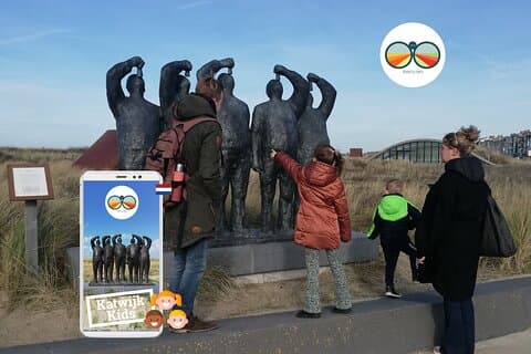 Self-guided city trail - JOLA's Schnipseljagd Katwijk Kids Tour (4-8 years)