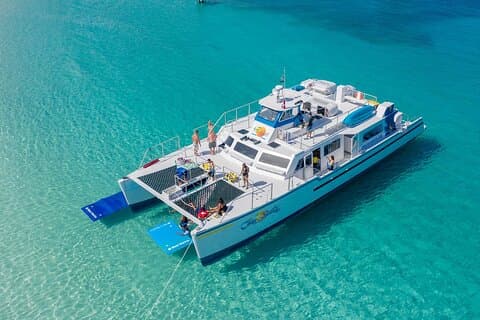 Culebra heldags strand och rolig upplevelse av Catamaran
