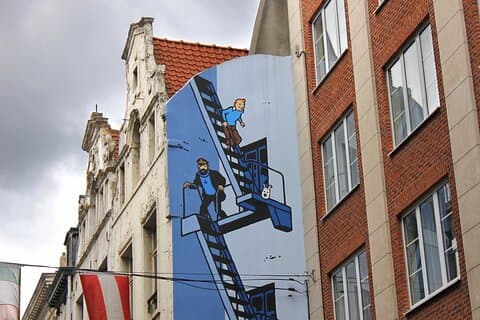 Bruxelles "Land of Comics": Street Art & Walking Tour