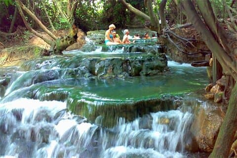 KRABI: Dschungeltour (Smaragdpool-Heißer Quell-Wasserfall) mit Mittagessen