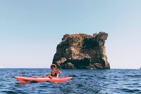 Promenade guidée en kayak à Crapolla