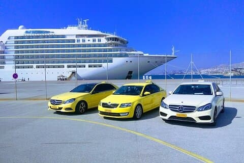 Transporte privado de Porto de Rafina para Aeroporto de Atenas