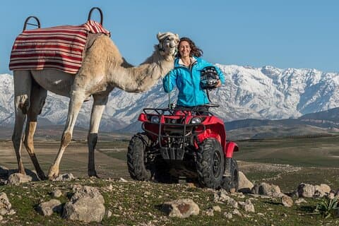 Da Marrakech: giro in cammello e tour in quad