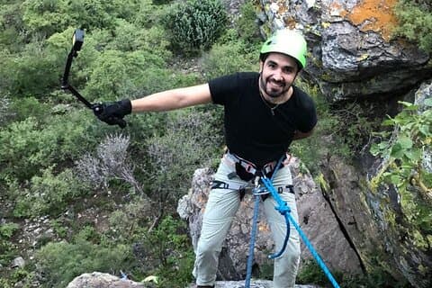 Rappelling in Los Capulines, Celaya, Guanajuato (40 minutes from San Miguel Allende)
