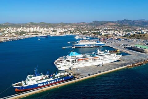 Lavrio Port till Atens centrum Privat transfer
