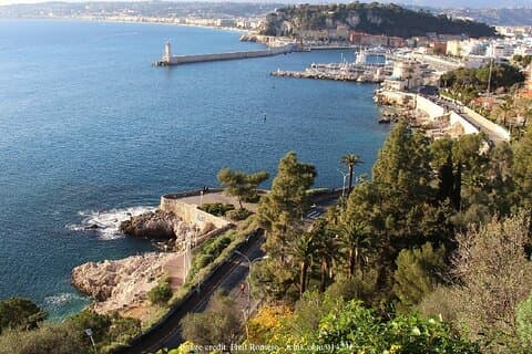 Visite privée d'une demi-journée de Nice en voiture