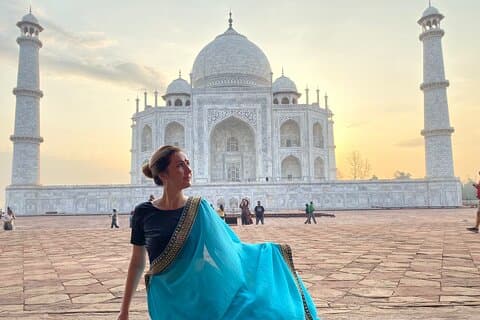 Am selben Tag Taj Mahal denkwürdige Agra Tour von Delhi