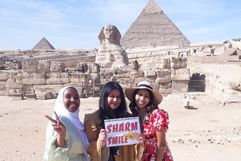 Kairo dagstur med flyg från Sharm El Sheikh
